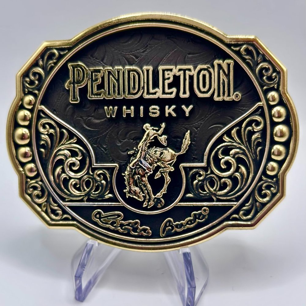 PENDLETON BELT BUCKLE MONTANA SILVERSMITHS 2024 LIMITED EDITION